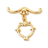 Brass Toggle Clasps KK-P340-44G-1