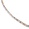 2.5MM Round Nylon Cotton Cord Necklace Making NJEW-C106-01RG-08-2