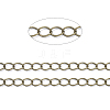 Brass Twisted Chains CHC-Q001-5x4mm-AB-1