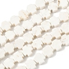Geark Cross Natural Magnesite Beads Strands G-N0131-04C-2