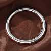 304 Stainless Steel Plain Bangles for Women BJEW-S161-10P-2