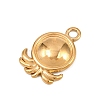 Ocean Series 304 Stainless Steel Pendants STAS-L313-04C-G-2