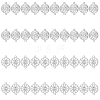 DICOSMETIC 40Pcs 2 Styles Alloy Connector Charms FIND-DC0002-58-1