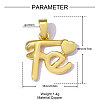 Brass Pendants KK-OY001-42G-2