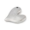 304 Stainless Steel Heart Pendants LS-STAS-R162-01P-03-2
