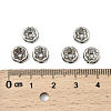 Iron Grade A Crystal Rhinestone Spacer Beads RB-A010-8MM-N-3