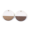 Resin & Walnut Wood Pendants RESI-S358-02D-01-2