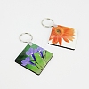 Sublimation Double-Sided Blank MDF Keychains LS-ZXFQ-PW0001-045-2