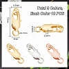   30Pcs 3 Colors Zinc Alloy Lobster Claw Clasps FIND-PH0010-88-2