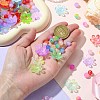 DIY Round Flower Acrylic Beads Jewelry Making Kits DIY-CJ0002-82-4
