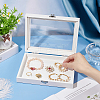 Rectangle Wooden Jewelry Presentation Box AJEW-WH0083-61-3