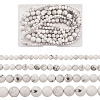 4 Strands 4 Style Natural Howlite Beads Strands G-TA0001-34-1