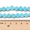 Geark Cross Natural Magnesite Beads Strands G-N0131-04D-5