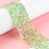 Natural Prehnite Beads Strands G-D0003-A99-2