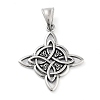 304 Stainless Steel Pendants STAS-R225-11AS-1