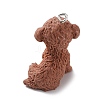 Opaque Resin Dog Pendants RESI-P033-A04-2