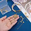 8Pcs Brass Chain Extenders FIND-BBC0004-99B-3