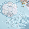 106G 7 Styles Frosted Opaque Glass Seed Beads Set SEED-GO0001-11A-6