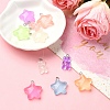 10Pcs 10 Styles Luminous Transparent Resin Pendants RESI-YW0001-80-6