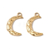Ion Plating(IP) 304 Stainless Steel Pendants X-STAS-K242-05G-2