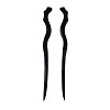 Vintage Schima Wood Hair Sticks Findings OHAR-N008-07-1