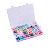600Pcs 24 Colors Opaque Acrylic Beads MACR-CJ0001-16-6
