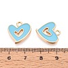 Alloy Enamel Pendants LS-PALLOY-T092-27G-05-3