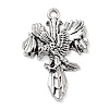 Tibetan Style Alloy Pendants FIND-U006-14AS-07-1