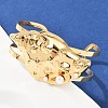 304 Stainless Steel Cuff Bangles for Women BJEW-A049-04F-G-3