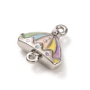 Alloy Enamel Connector Charms FIND-G116-01P-2
