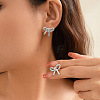 Bowknot Alloy Stud Earrings WGF38D2-14-1