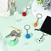 Resin & Plastic Pendants Keychains KEYC-OC0001-30-6
