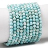 Natural Amazonite Beads Strands G-F619-26-3mm-5