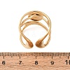 304 Stainless Steel Cuff Ring Components SA-CBA76C4-02G-01-3