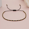 Glass Seed Beads Braided Bead Bracelets MT5795-10-1