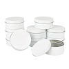 Round Aluminium Tin Cans CON-WH0079-13D-1