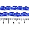 Transparent Glass Beads Strands X-EGLA-N013-T10mm-D11-4