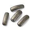 Natural Pyrite Connector Charms G-A033-01-1