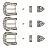 Olycraft 3Sets Belt Alloy Buckle Sets FIND-OC0003-78-1