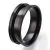 201 Stainless Steel Grooved Finger Ring Settings RJEW-TAC0017-8mm-05B-2