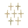 Real 18K Gold Plated Brass with Glass Pendants KK-A209-32G-1