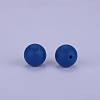 Round Silicone Focal Beads SI-JX0046A-95-5