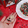 DIY Christmas Beads Jewelry Making Finding Kit EGLA-SC0001-28-3