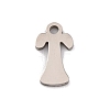 Non-Tarnish 201 Stainless Steel Charms STAS-U016-01P-T-1