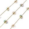 Handmade 304 Stainless Steel Beaded Chains CHS-L031-11G-05-1