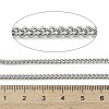 316L Surgical Stainless Steel Curb Chains CHS-H115-02B-P-3