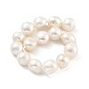 Natural Cultured Freshwater Pearl Beads Strands PEAR-P062-35-3