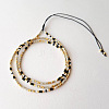 Bohemian Style Glass Seed Beaded Wrap Bracelets for Women WH1834-1