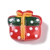Opaque Christmas Theme Resin Cabochons LS-RESI-H162-06D-1
