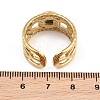 304 Stainless Steel Cuff Ring Components SA-CBA82C8-01A-G-3
